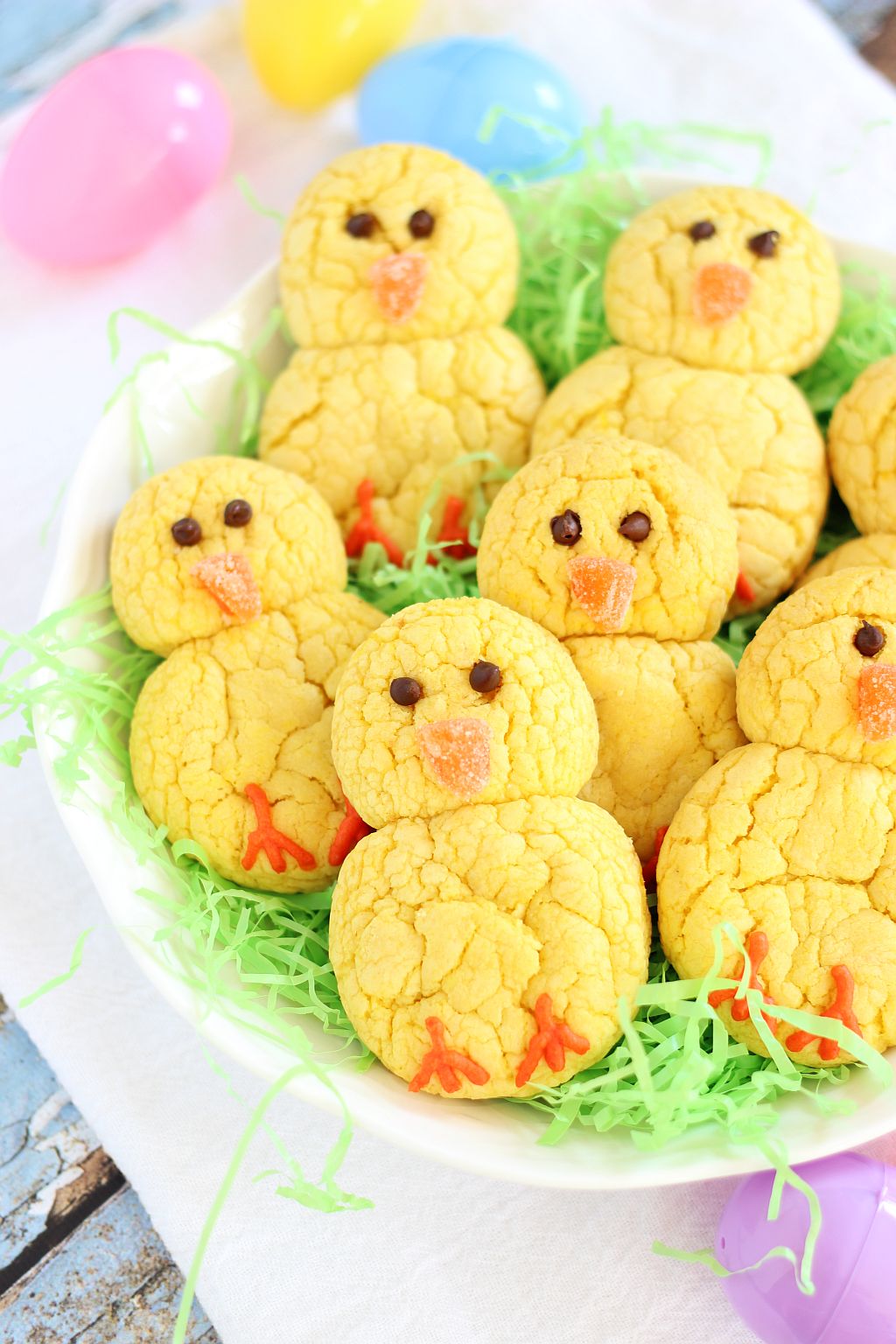 Easter Chicks Lemon Cookies