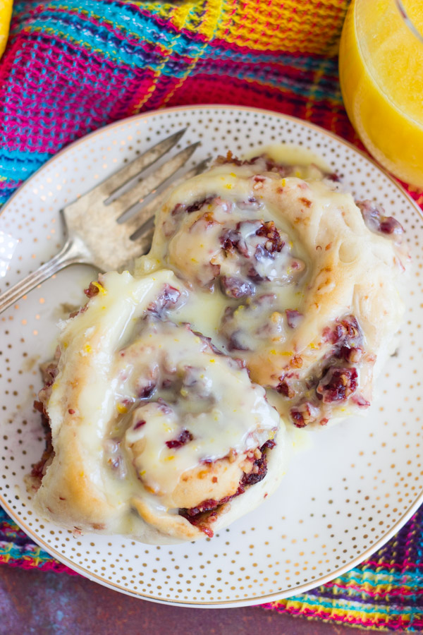 Cranberry Orange Walnut Sweet Rolls – Dan330