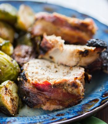 Bacon-Wrapped Pork Tenderloin recipe image thegoldlininggirl.com 600x900 1
