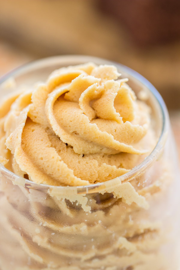 The Best &amp; Fluffiest Peanut Butter Frosting - The Gold Lining Girl