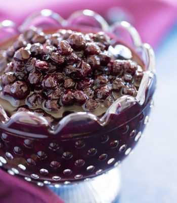 Simple & Easy Blueberry Compote Recipe image thegoldlininggirl.com 6