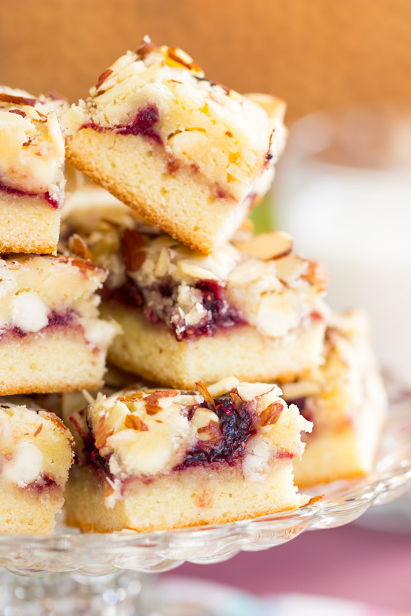 White Chocolate Raspberry Almond Bars (2)