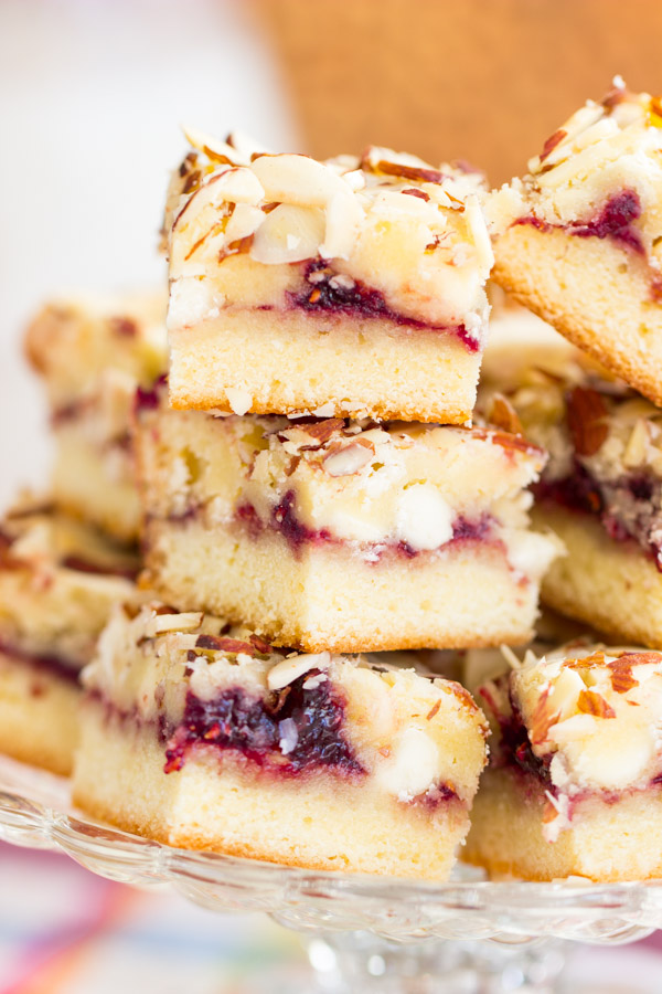 White Chocolate Raspberry Almond Bars (3)