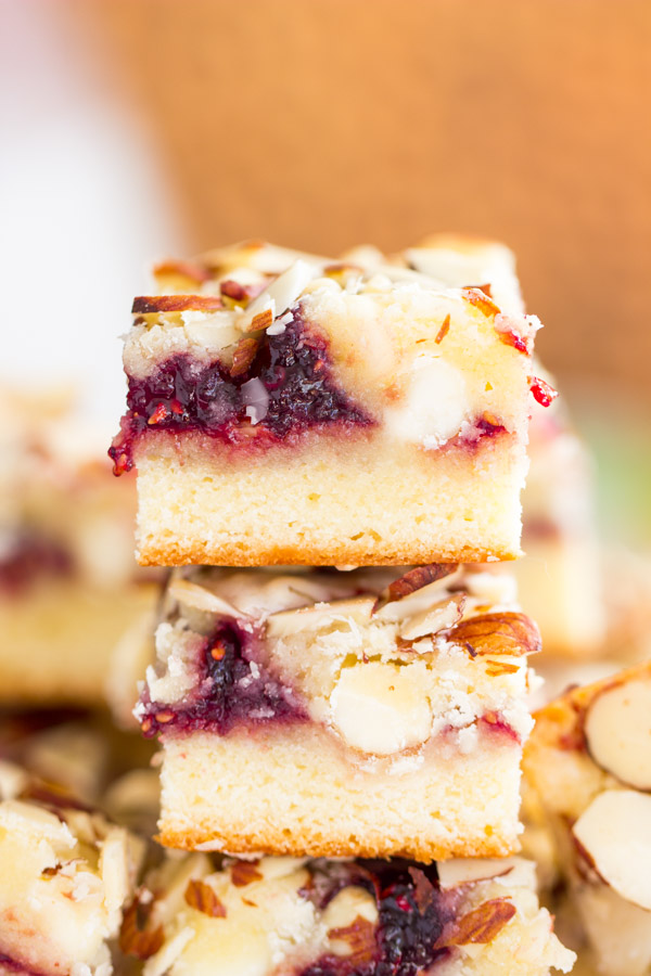 White Chocolate Raspberry Almond Bars (9)