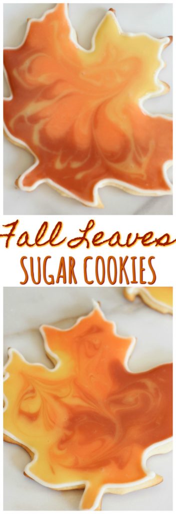 Fall Leaves Sugar Cookies pin 1