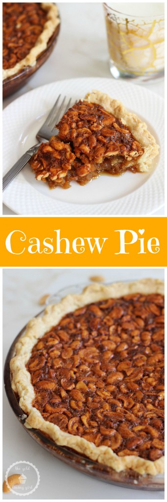deep dish cashew pie pin