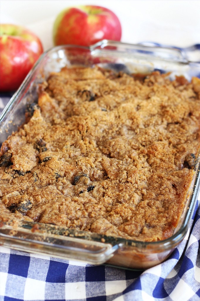 granny smith apple crisp with tart sour cherries 1