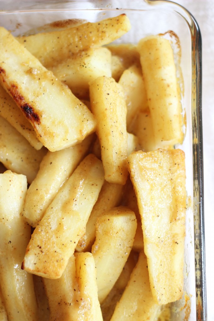 honey mustard glazed roasted parsnips 13