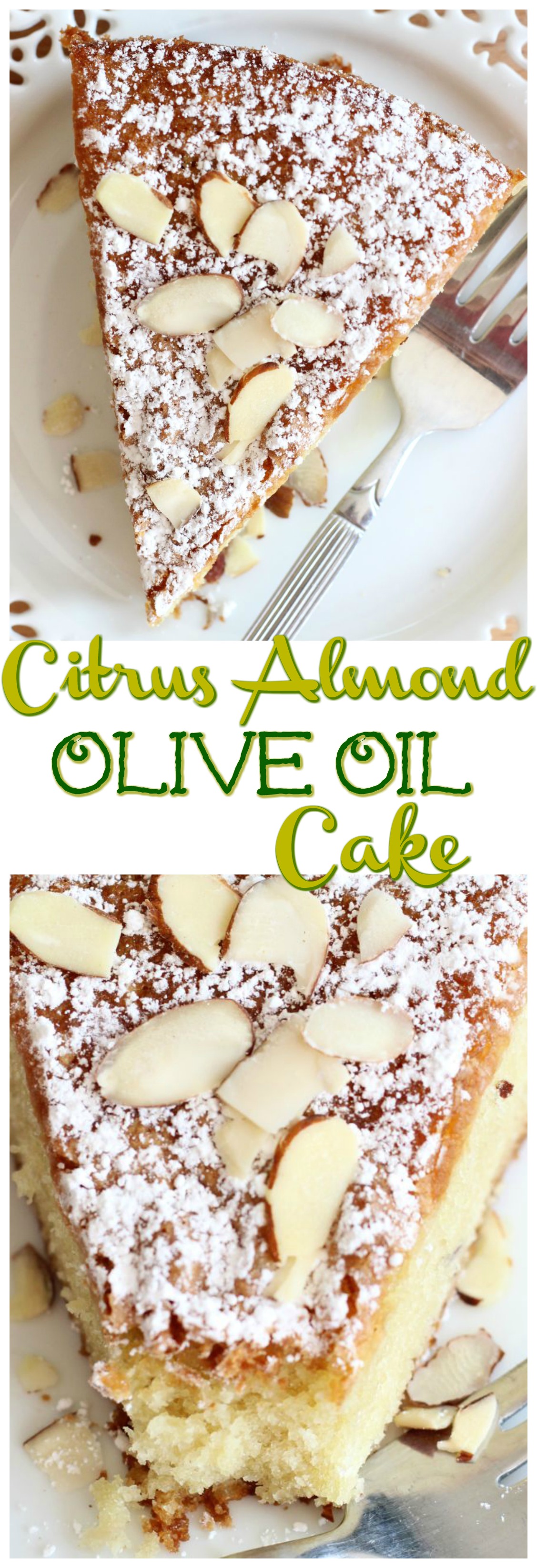 Citrus Almond Olive Oil Cake The Gold Lining Girl
