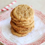 Easy 5-Ingredient Chewy Cashew Butter Toffee Cookies