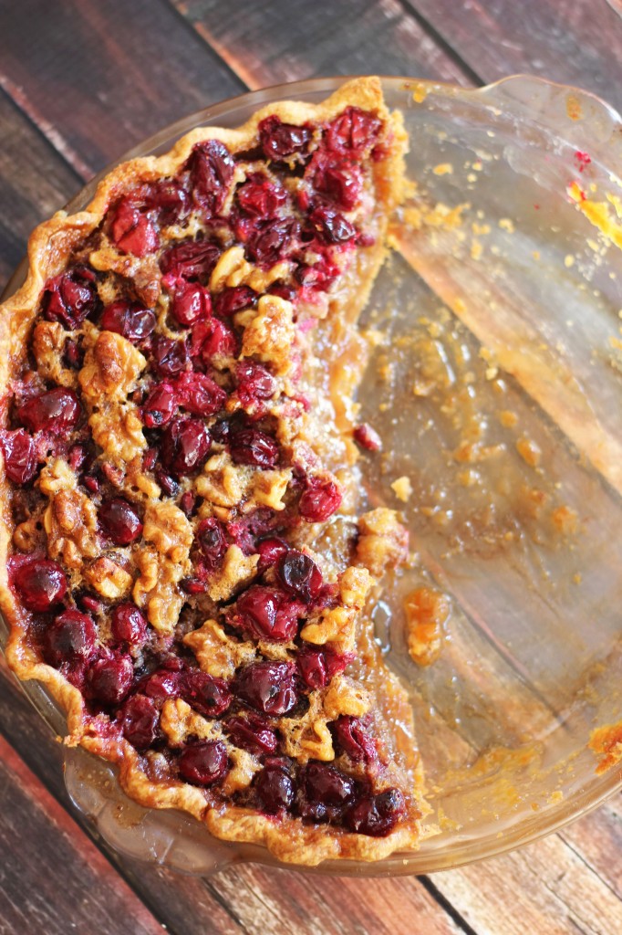 cranberry pomegranate walnut pie 13