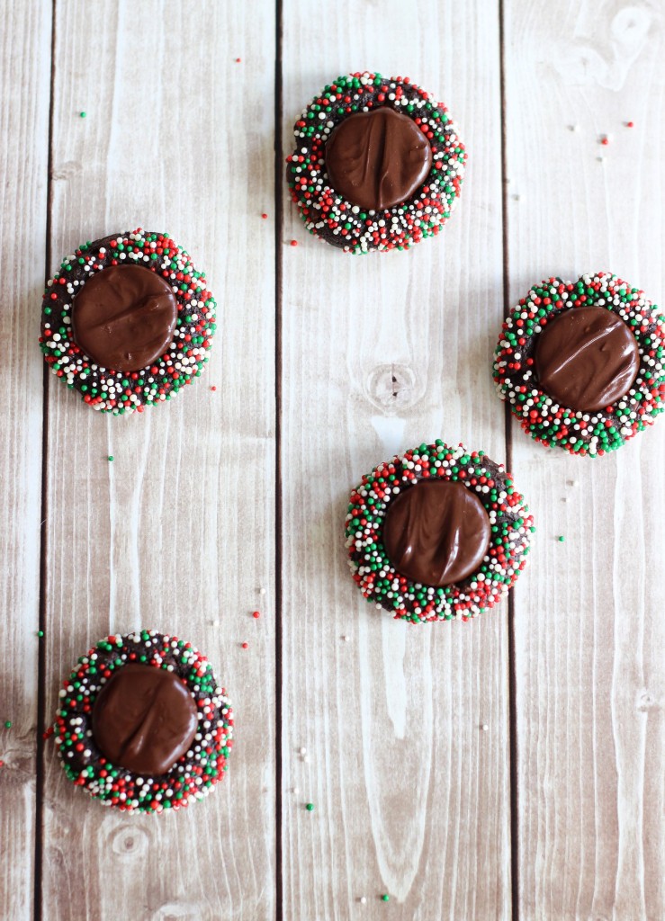 dark chocolate peppermint patty thumbprints 11