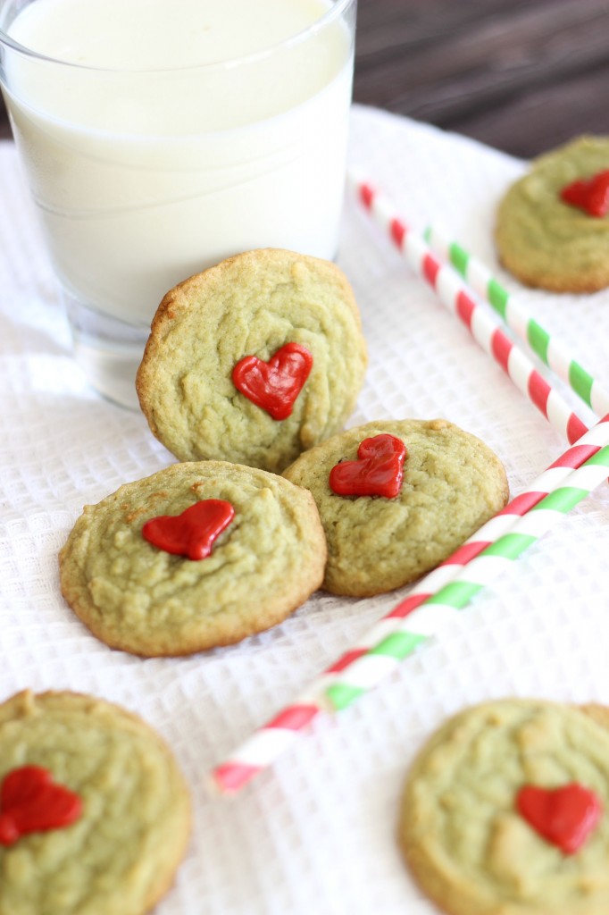 pistachio pudding grinch cookies 10