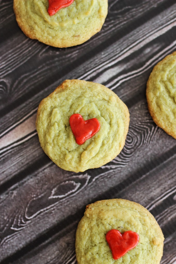 pistachio pudding grinch cookies 12