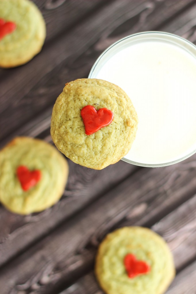 pistachio pudding grinch cookies 13