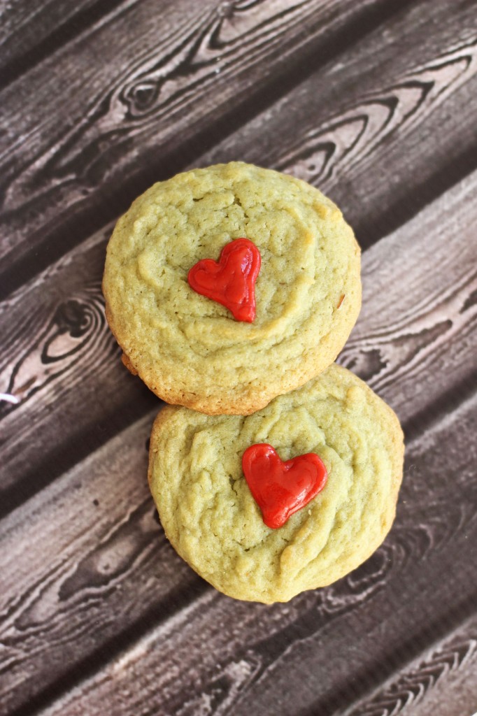 pistachio pudding grinch cookies 7