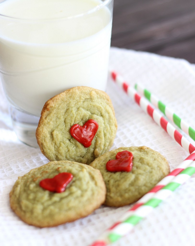 pistachio pudding grinch cookies 9