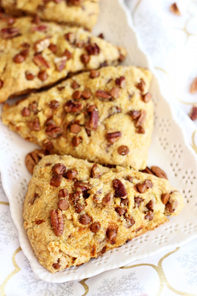 sweet potato pecan pie cinnamon chip scones 3