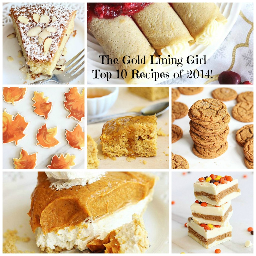 top 10 recipes collage