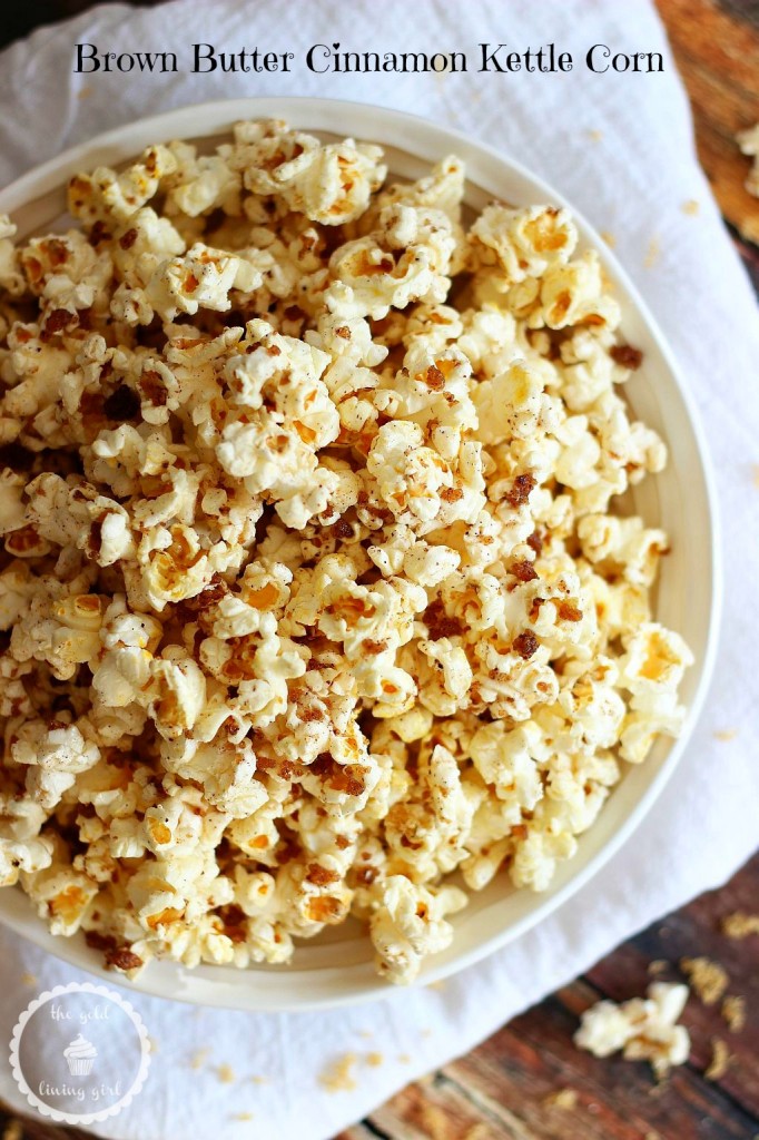 Brown Butter Cinnamon Kettle Corn