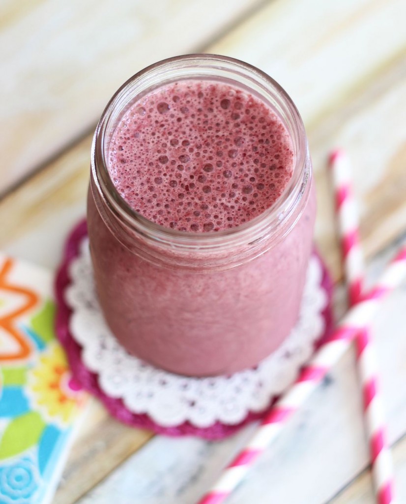 black cherry green tea smoothie 10