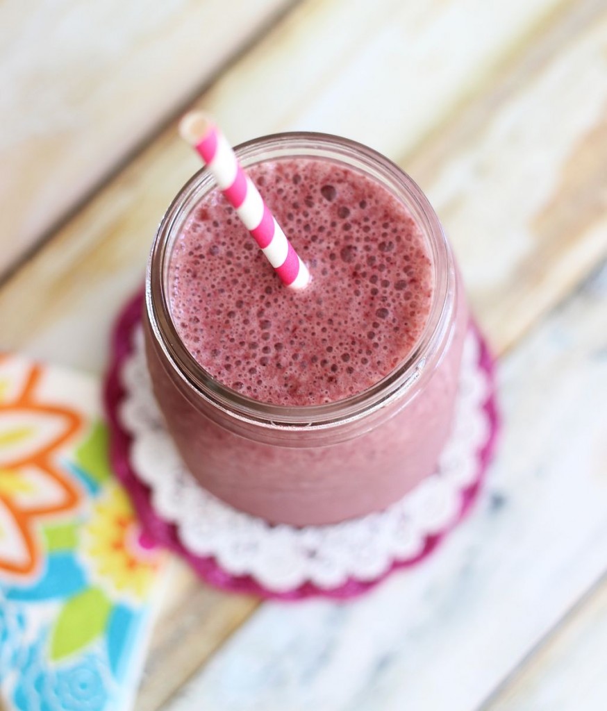 black cherry green tea smoothie 12