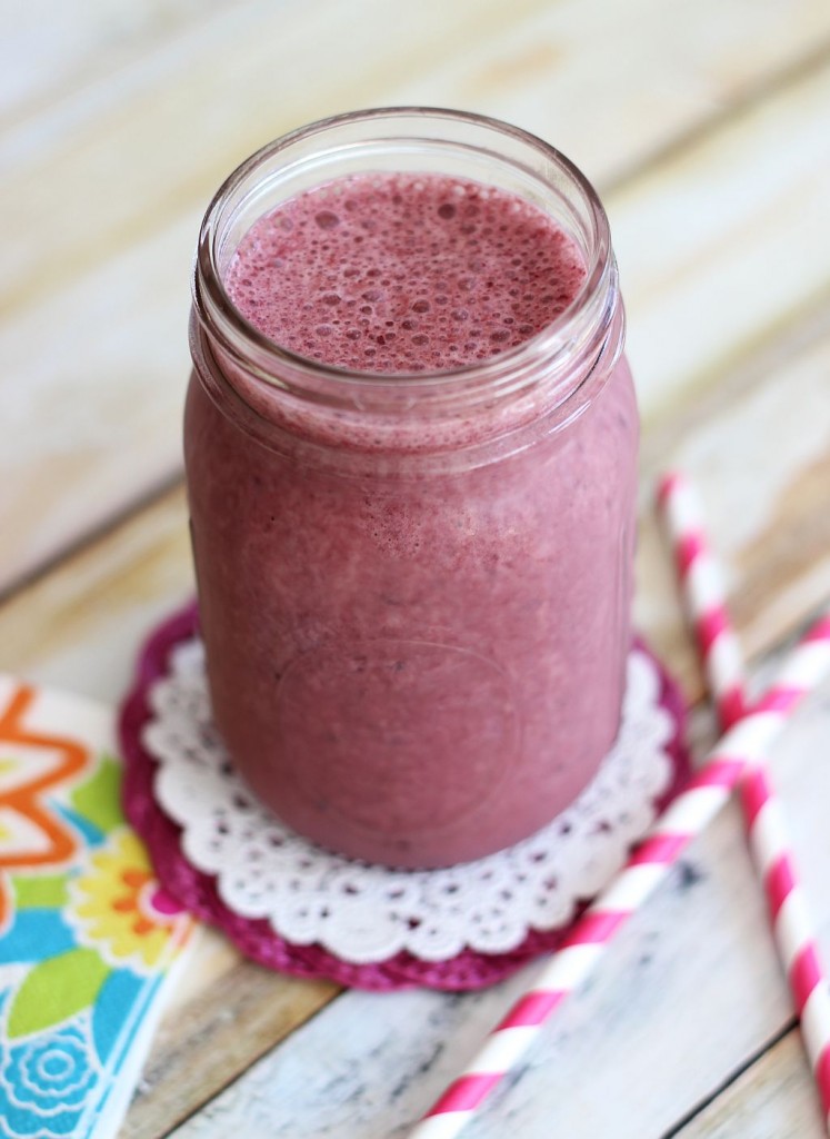 black cherry green tea smoothie 8