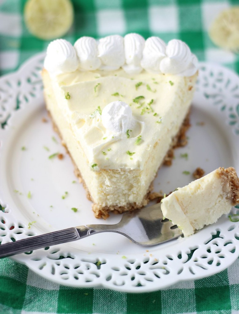 key lime cheesecake with pretzel crust 14