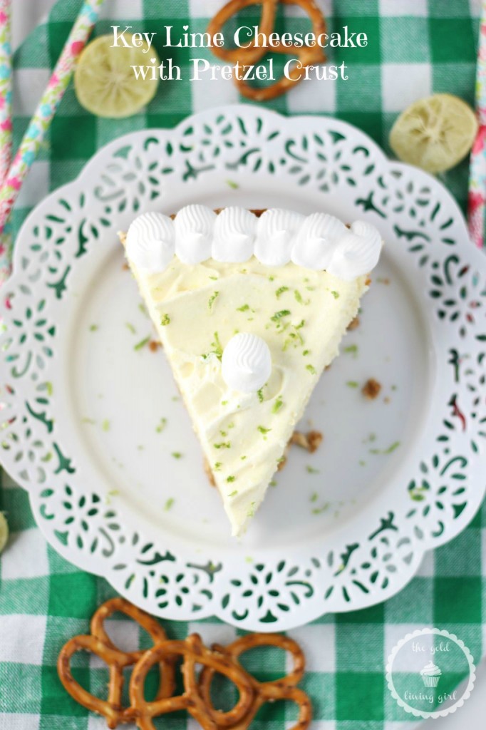 key lime cheesecake with pretzel crust 7 pin