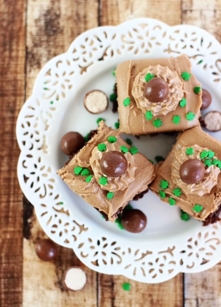 malted bailey's irish cream brownies 36