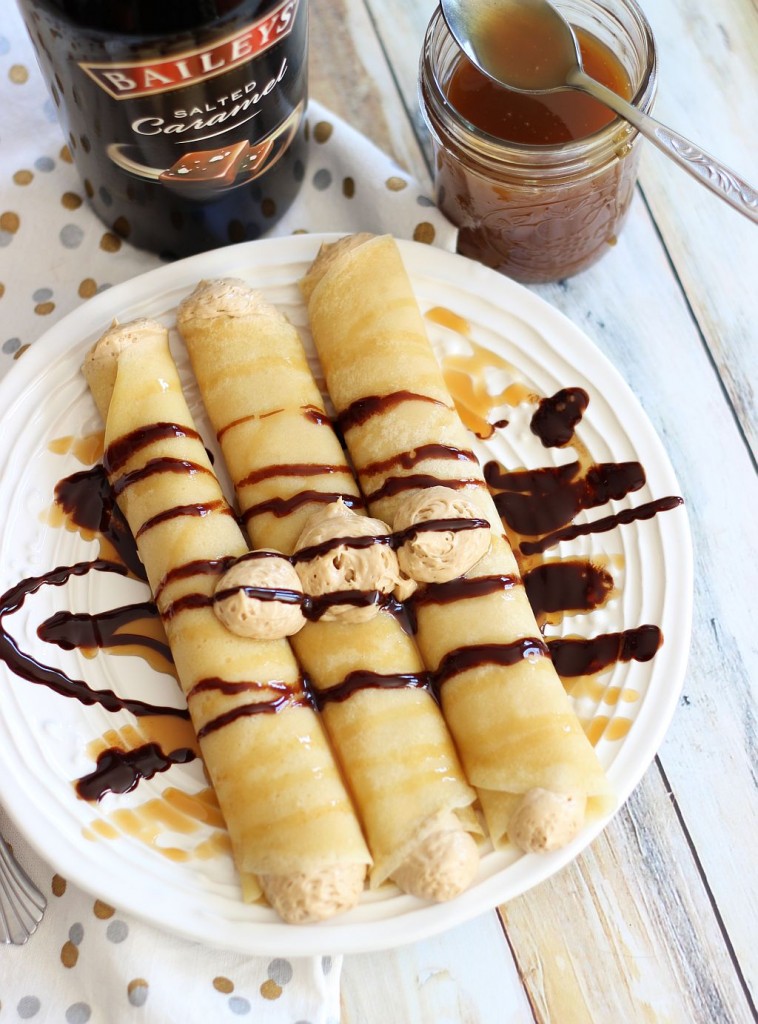 salted caramel crepes with biscoff cheesecake and caramel sauce 13