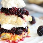 Blackberry Shortcakes with Lemon Curd