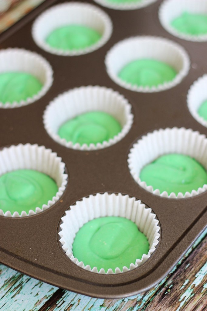 st. patrick's day cupcakes green ombre cupcakes 6