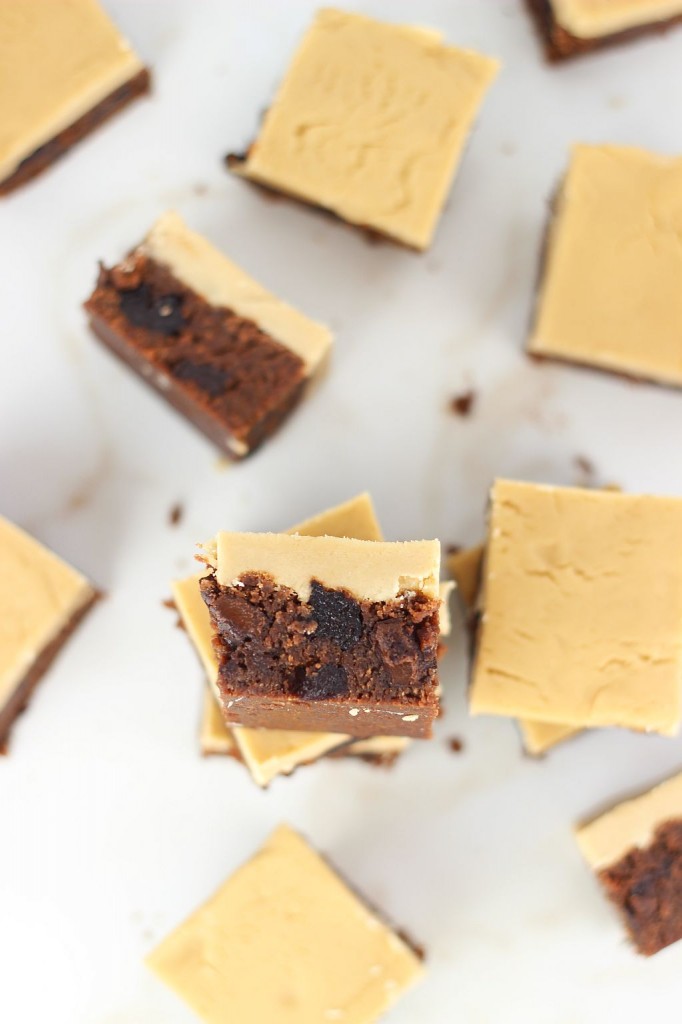 cherry bourbon brown butter brownies with brown sugar bourbon frosting 12