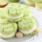 Key Lime Whoopie Pies with Macadamia Nut Buttercream