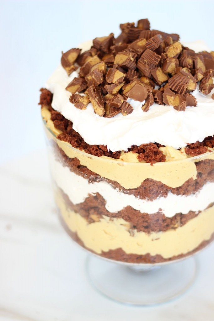 peanut butter cup trifle 13