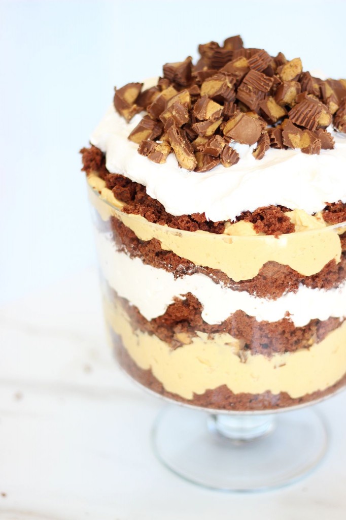 peanut butter cup trifle 9
