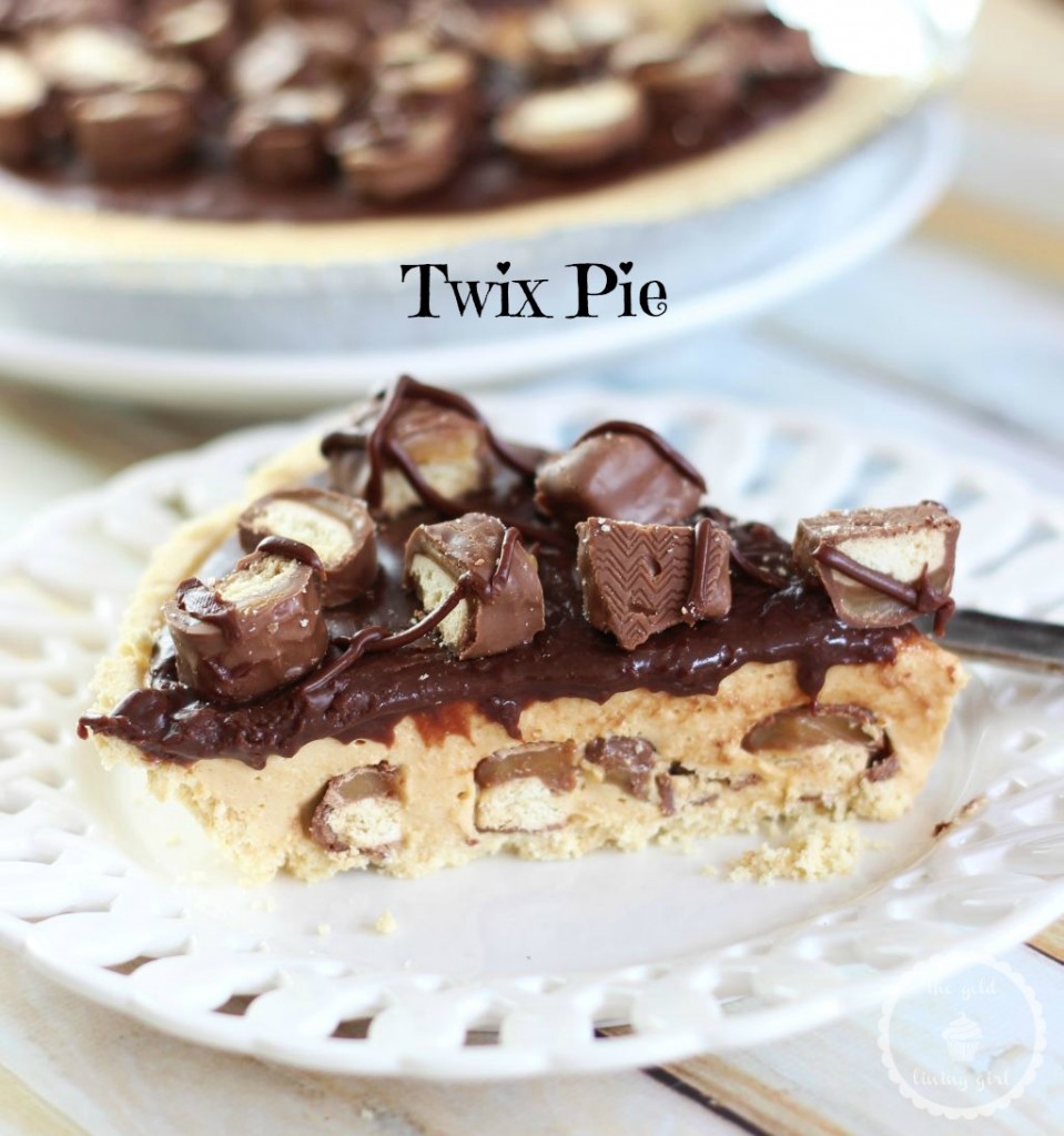 No Bake Twix Pie