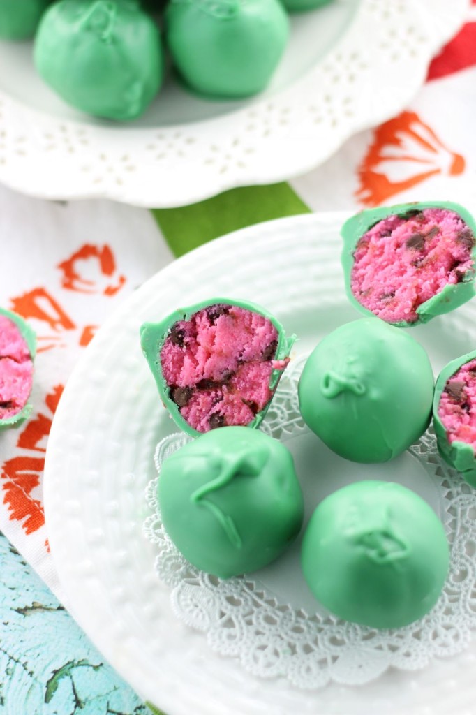 watermelon cake balls 1