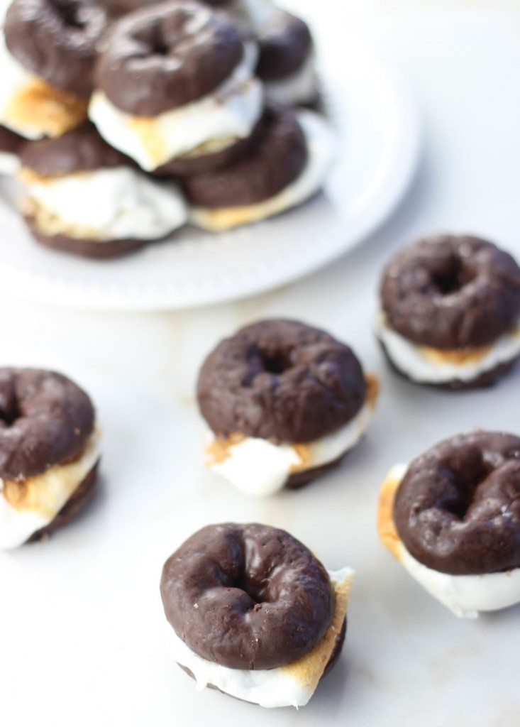 chocolate donut s'mores 10