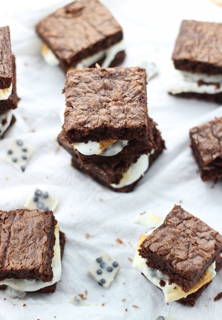 cookies n cream brownie s'mores 1