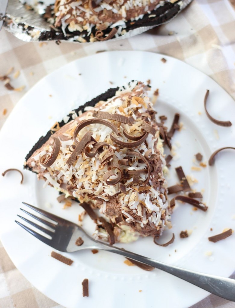 no bake chocolate coconut cream pie 18