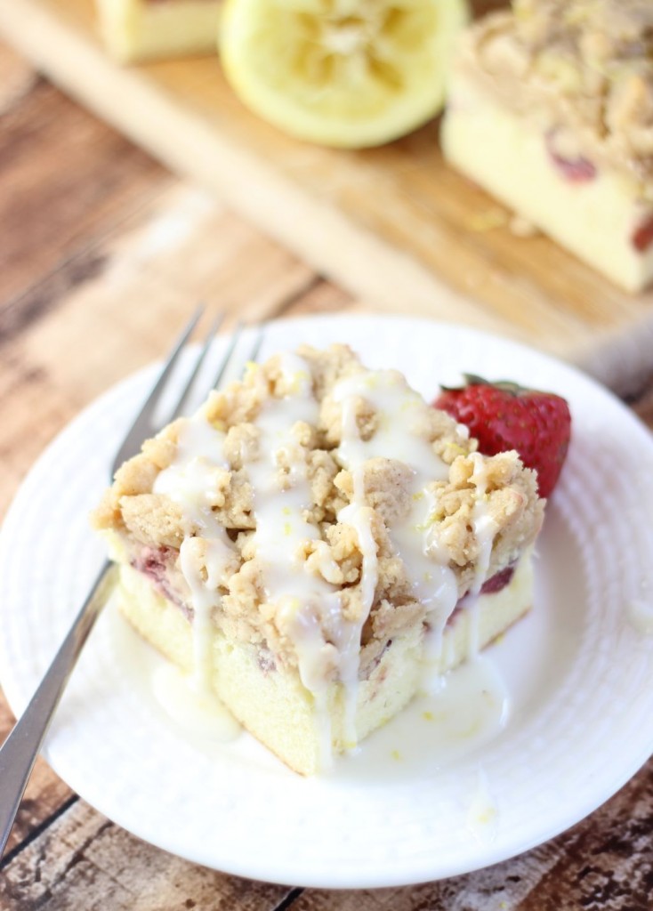 roasted strawberry lemonade crumb coffee cake 22