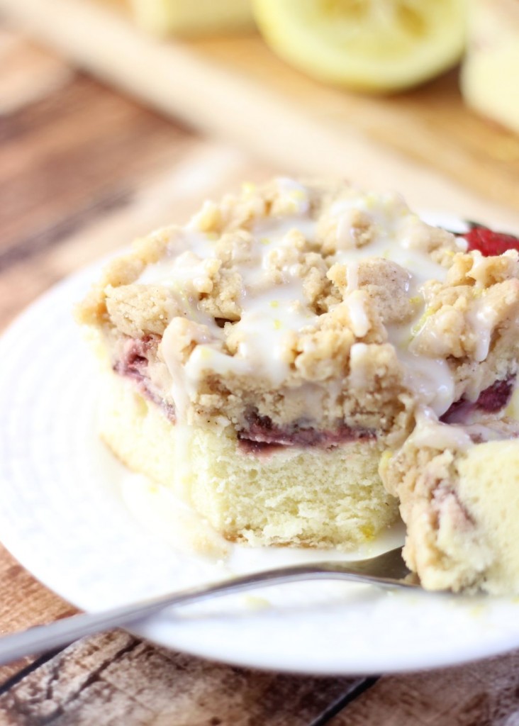 roasted strawberry lemonade crumb coffee cake 28