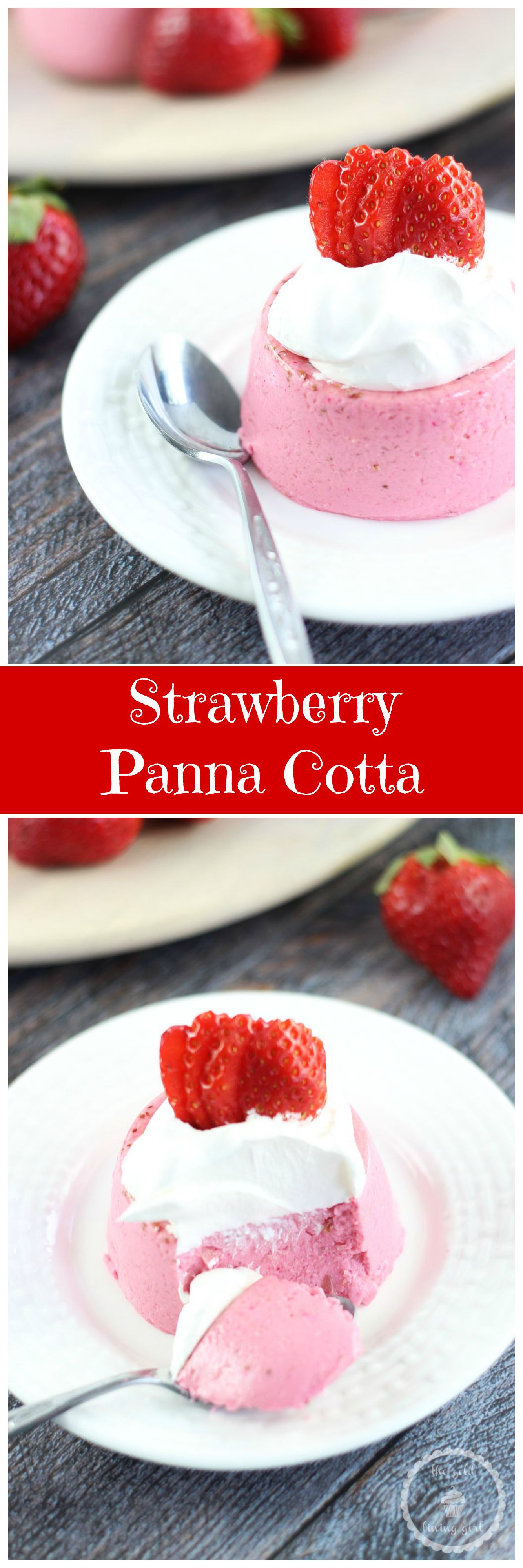 Strawberry Panna Cotta