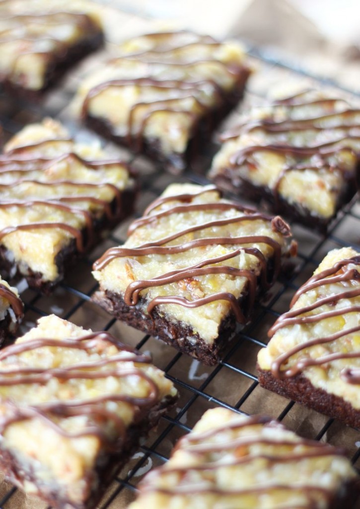 german chocolate brownies 8