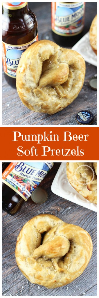 pumpkin beer soft pretzels pin