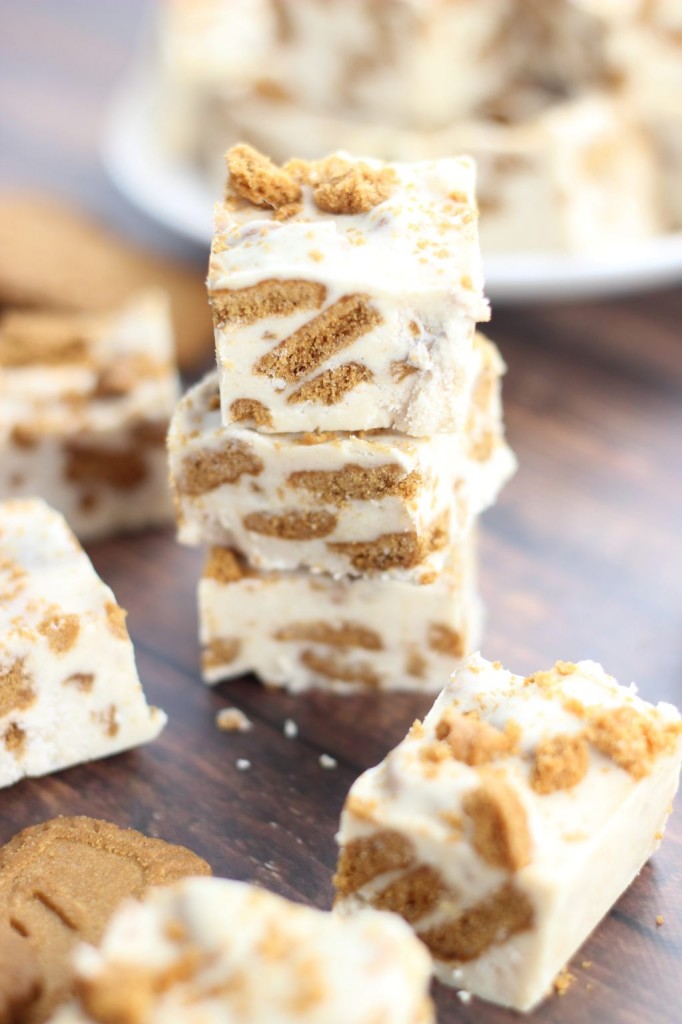 5-minute biscoff cinnamon bun fudge 12