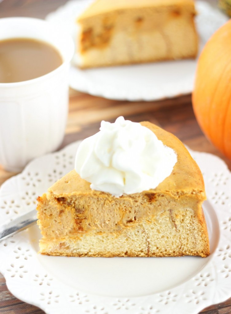 cinnamon roll pumpkin cheesecake 3