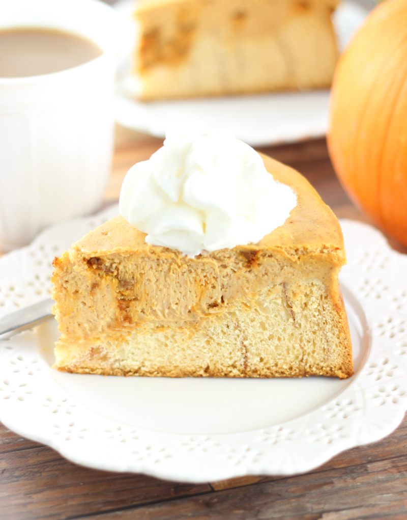 cinnamon roll pumpkin cheesecake 5